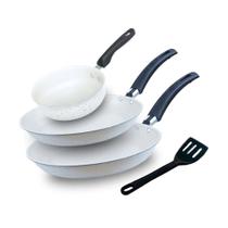 Conjunto De Frigideira 3 Peças Antiaderente Teflon Global