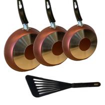 Conjunto de frigideira 4 peças antiaderente