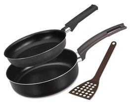 Conjunto de Frigideira Fortaleza Reta 2 Peças + Espátula Conjunto de Frigideira Fortaleza Reta 2 Peças + Espátula