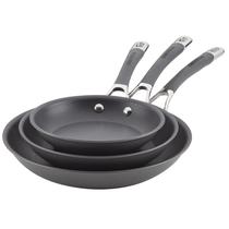 Conjunto de Frigideiras Circulon Radiance - Antiaderente com Revestimento Hard Anodizado