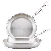 Conjunto de Frigideiras Hestan Insignia 28 e 32 cm Aço Inoxidável Conjunto de Frigideiras Hestan Insignia 28 e 32 cm Aço Inoxidável