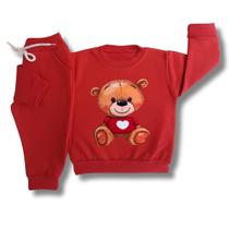 Conjunto de Frio Moletom Grosso Bebê Menina