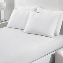Conjunto De Fronhas 100% Algodão 200 Fios 2 Peças Branco Conjunto De Fronhas 100% Algodão 200 Fios 2 Peças Branco