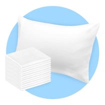 Conjunto de fronhas Avalon Bedding, tamanho padrão, algodão branco Conjunto de fronhas Avalon Bedding, tamanho padrão, algodão branco