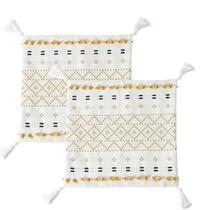 Conjunto de fronhas Boho Tassel Cotton Throw Conjunto de fronhas Boho Tassel Cotton Throw