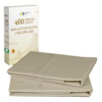 Conjunto de fronhas California Design Den Cotton 400TC King x2