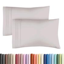 Conjunto de fronhas CGK Unlimited Queen Ultra Soft Light Grey Conjunto de fronhas CGK Unlimited Queen Ultra Soft Light Grey