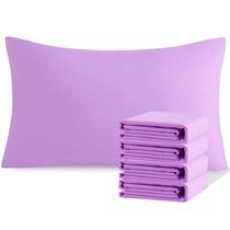 Conjunto de fronhas de microfibra escovada NTBAY Queen 50x75cm, pacote com 4