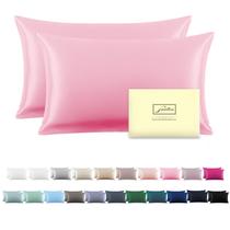 Conjunto de fronhas de seda Suatien 100% seda amoreira King Size