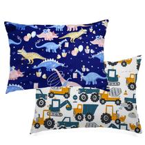 Conjunto de fronhas infantis Aisawate, 2 de algodão macio, 36x51 cm