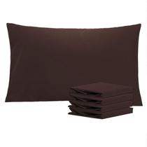 Conjunto de fronhas NTBAY Brushed Microfiber Queen 20x30cm, pacote com 4 Conjunto de fronhas NTBAY Brushed Microfiber Queen 20x30cm, pacote com 4