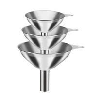 Conjunto De Funis Compactos De Aço Inoxidável De Grau Alimentício Para Óleos, Especiarias E Garrafas
