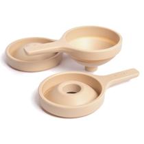 Conjunto de funis dobráveis Inspire My Play Natural Silicone x3