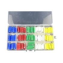 Conjunto De Fusíveis Clássicos Vintage Para Carros Europeus 100/200 Peças 5-25 Amp 25X6MM Tipo