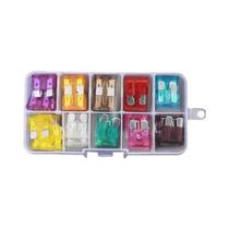 Conjunto De Fusíveis Para Carros E Caminhões De Tamanho Médio, 50-100 Peças, Tipo Lâmina 25A 30A