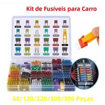 Conjunto De Fusíveis Tipo Lâmina De Tamanho Médio Para Carros E Caminhões 2-35A 60/306 Peças Com
