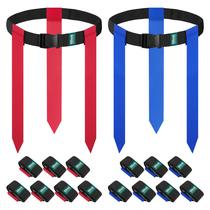 Conjunto de Futebol Americano com 14 Cintos e 42 Bandeiras Hilhook 115 cm