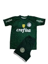 Conjunto de Futebol Infantil Palmeiras Verdão - Brasileira
