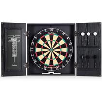 Conjunto de gabinete para dardos EastPoint Cambridge 100 cm com 6 dardos de aço Conjunto de gabinete para dardos EastPoint Cambridge 100 cm com 6 dardos de aço