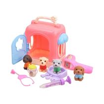 Conjunto De Gaiola Para Cachorro Mini Para Meninas, 9/11 Peças, Acessórios Para Bonecas Infantis,