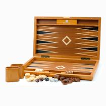Conjunto de gamão Woodronic 17 Folding Board Game Walnut