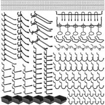 Conjunto de ganchos Pegboard Hogurity 196 unidades para placa de 1/4