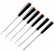 Conjunto De Garfinhos C/6 Para Fondue Ou Petisco 23cm 2051/324 Conjunto De Garfinhos C/6 Para Fondue Ou Petisco 23cm 2051/324