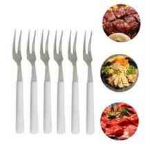 Conjunto de Garfinhos para Petiscos Aço Inox Mini Garfo Com 6 peças 10,5cm