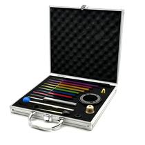 Conjunto de garfos de ajuste Solfeggio Prowvenu, 10 peças com ativador e martelo