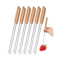 Conjunto De Garfos De Fondue Em Aço Inoxidável, 6-24 Peças, Garfos Longos Resistentes À Corrosão Conjunto De Garfos De Fondue Em Aço Inoxidável, 6-24 Peças, Garfos Longos Resistentes À Corrosão