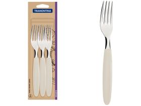Conjunto de Garfos de Mesa Tramontina Ipanema com Laminas de Aço Inox e Cabos de Polipropileno Cinza 3 Peças Conjunto de Garfos de Mesa Tramontina Ipanema com Laminas de Aço Inox e Cabos de Polipropileno Cinza 3 Peças