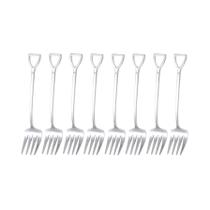 Conjunto De Garfos De Sobremesa Em Aço Inoxidável 4/8/12 Peças, Garfo Pequeno Em Forma De Pá Para