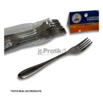 Conjunto de Garfos de Sobremesa Universo 120G 6 Unidades Aço Inox