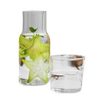 Conjunto De Garrafa De Água De Vidro De 550ML E 600ML Com Copo, Jarra De Bebida Para Leite, Bebidas Conjunto De Garrafa De Água De Vidro De 550ML E 600ML Com Copo, Jarra De Bebida Para Leite, Bebidas