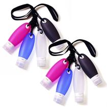 Conjunto de garrafas de silicone portátil que podem ser comprimidas Fullplus 100mL