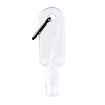 Conjunto de garrafas de spray de chaveiro de viagem 30ml à prova de vazamentos recipientes desinfetantes para as mãos 5 unidades