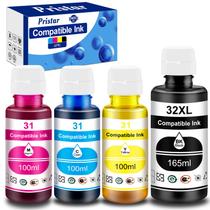 Conjunto de garrafas de tinta Pristar compatível com HP Smart Tank 7301 7001