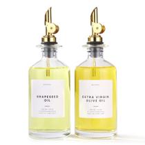 Conjunto de garrafas dispensadoras de óleo Molimoli Premium Olive 350ml (2)