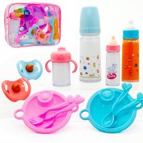Conjunto de garrafas mágicas para acessórios para bonecas, tudo com 12 unidades Conjunto de garrafas mágicas para acessórios para bonecas, tudo com 12 unidades