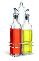 Conjunto de Garrafas para Azeite e Vinagre Cuisinox 175 ml de Vidro, 2 Peças Conjunto de Garrafas para Azeite e Vinagre Cuisinox 175 ml de Vidro, 2 Peças