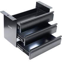 Conjunto de gavetas embaixo da mesa VIVO DESK-DR03 de 3 níveis para escritório Conjunto de gavetas embaixo da mesa VIVO DESK-DR03 de 3 níveis para escritório