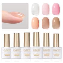 Conjunto de Gel Builder GAOY 6 Cores - 7,3ml - Soak Off Conjunto de Gel Builder GAOY 6 Cores - 7,3ml - Soak Off