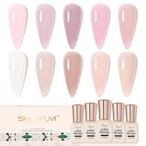 Conjunto de gel de esmalte SHOYUM Nude Pink 10 cores 7ml