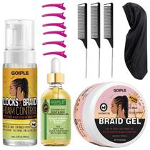 Conjunto de gel e mousse para pentear Goiple Extra Hold + Hair Oil