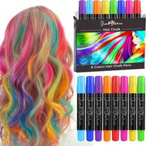 Conjunto de giz de cabelo Jim & Gloria Dustless Temporary Color Dye Girls
