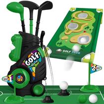 Conjunto de golfe infantil Liberry Age 2-5 com carrinho de golfe e acessórios Conjunto de golfe infantil Liberry Age 2-5 com carrinho de golfe e acessórios