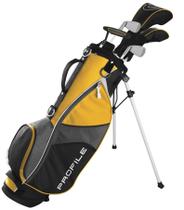 Conjunto de golfe Wilson Profile JGI Junior Medium Yellow Right Hand