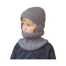 Conjunto De Gorro E Cachecol De Inverno Para Crianças, Gorro Tricotado Quente Para Esqui, 4-10 Anos Conjunto De Gorro E Cachecol De Inverno Para Crianças, Gorro Tricotado Quente Para Esqui, 4-10 Anos