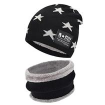 Conjunto de Gorro e Cachecol de Lã para Bebê - Quentinho e Estiloso para o Inverno Conjunto de Gorro e Cachecol de Lã para Bebê - Quentinho e Estiloso para o Inverno