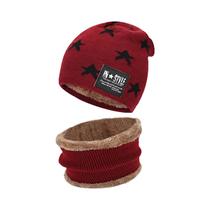 Conjunto de Gorro e Cachecol de Lã para Bebê - Quentinho e Estiloso para o Inverno Conjunto de Gorro e Cachecol de Lã para Bebê - Quentinho e Estiloso para o Inverno